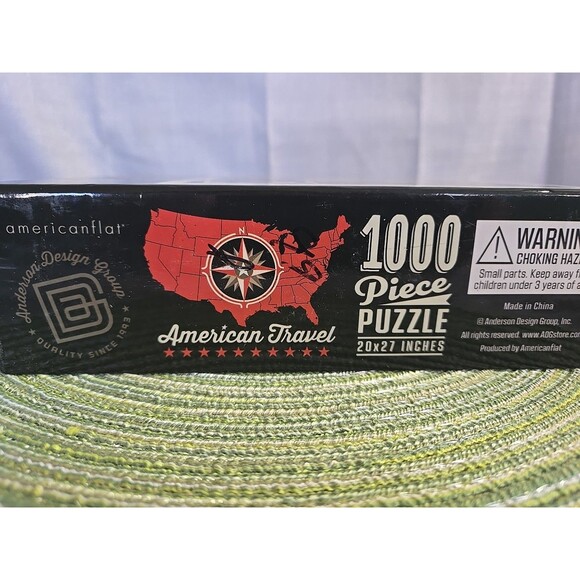 American Travel New York City Jigsaw Puzzle 1000 Piece 20×27 Inches 1993 NYC - Picture 3 of 9